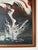 Black 1970s Vintage Surrealist Bird & Tree Oil on Canvas Painting, Framed, Signed b.d.c. For Sale - Image 8 of 12