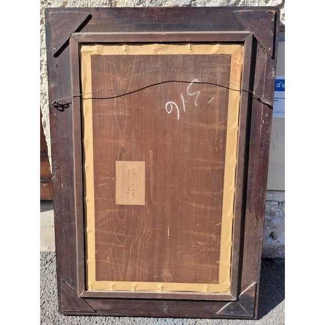 Lively Alley, Late 19th-Early 20th Century, Watercolor, Framed For Sale - Image 3 of 15