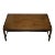 Large Kennedy Military Campaign Coffee Table in Hardwood from Harrods For Sale