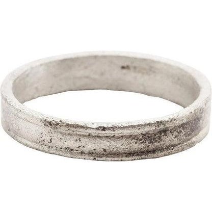 Dating to 10th-11th Century AD. The band with a rounded face and flanked by raised edges, resulting in a double-banded...