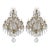 Early 20th Century. French Bronze & Cut Crystal Chandeliers - a Pair For Sale