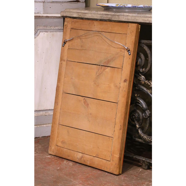 Mid 19th Century Mid-19th Century Louis XVI Giltwood Mirror With Original Mercury Glass For Sale - Image 5 of 5