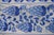 Blue Hand Embroidered Suzani Table Runner – Tribal Wall Decor For Sale - Image 8 of 10