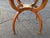 Wood Vintage John Widdicomb Round Fruitwood Side Table For Sale - Image 7 of 8