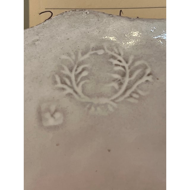 Alabaster Astier De Villatte Adélaïde Handmade French Dinner Plates - Set of Three For Sale - Image 8 of 10