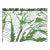 Sunbrella Martinique Grass Off White Green Botanical Palm Leaf Outdoor Upholstery Drapery Fabric For Sale