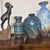 Art Deco Vase 1930s Limoges Camille Tharaud 1878-1956 For Sale - Image 9 of 9