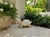 Off-white Vintage Cast Stone Turtle Garden Statue For Sale - Image 8 of 12