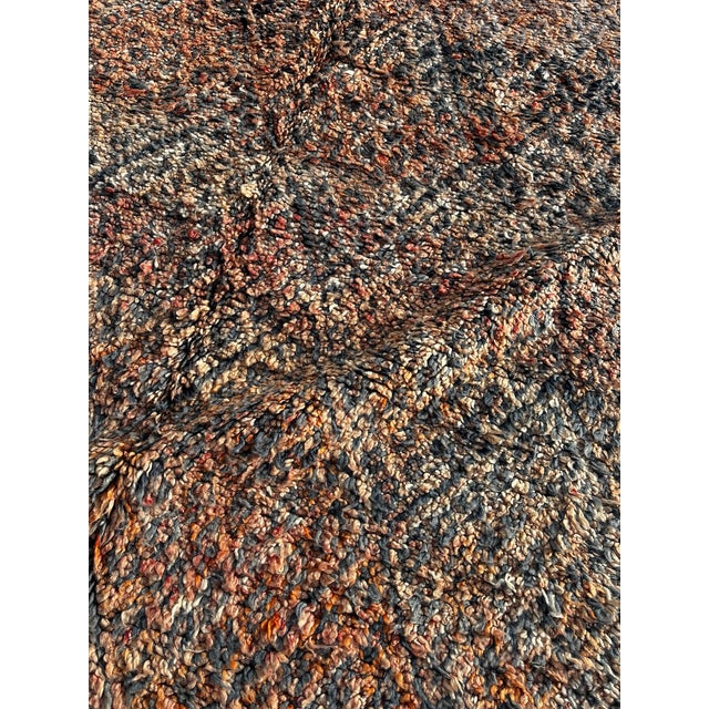 1990s Vintage Moroccan Boujad Rug in Wool, 1990 For Sale - Image 5 of 10