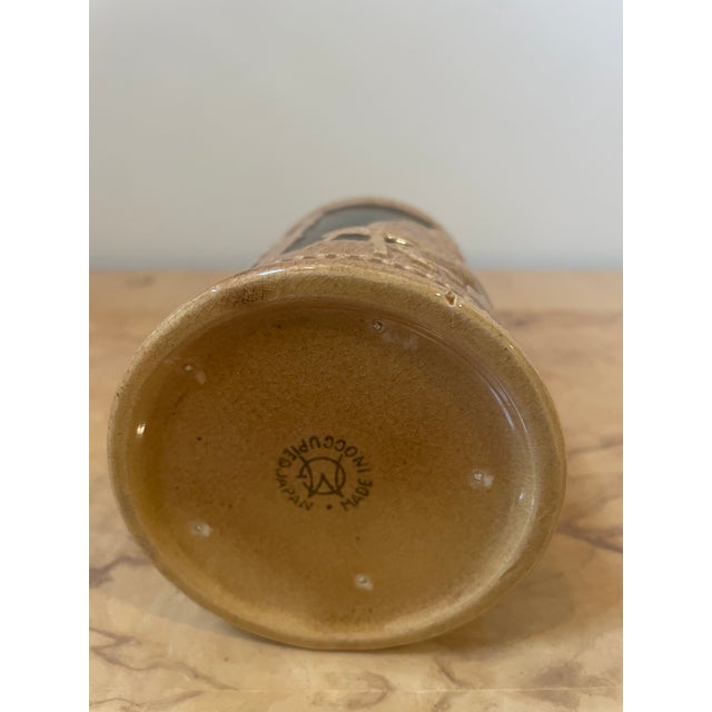 This exceptional historical collector's beer stein was produced by Maruyama Ceramics in post-WWII Japan. The base features...