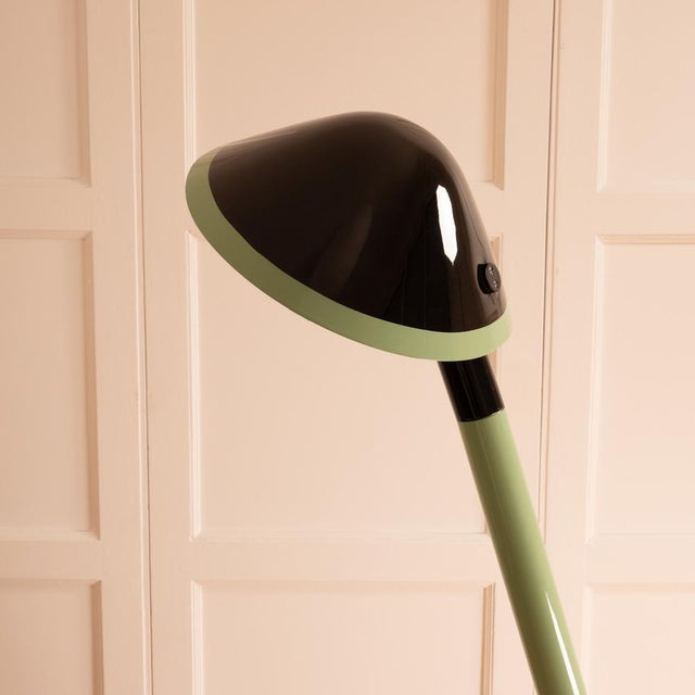 Paint Lacquered Vinyl Floor Lamp, France, 1970 For Sale - Image 7 of 9