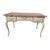 1980s Ethan Allen French Country Ladies Writing Desk Paint Decorated Console For Sale