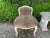 French Louis XV Style Vanity Chair. This lovely antique French Louis XV style chair was created as a vanity chair or...