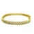 1990s 1990s 14k Yellow Gold Three-Row Diamond Bracelet, 7.80 Carats For Sale - Image 5 of 14