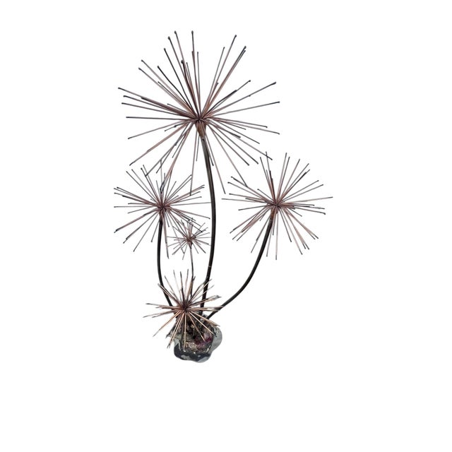 Mid 20th Century Silas Seandel Signed Starburst Floor Sculpture For Sale - Image 14 of 18