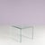 Glass Waterfall Side Table from Fiam, Italy, 1980s For Sale - Image 3 of 7