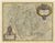 Map of Le Maine by H. Hondius, 1633 For Sale
