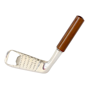 English Golf Club Bottle Opener W/Bakelite Handle