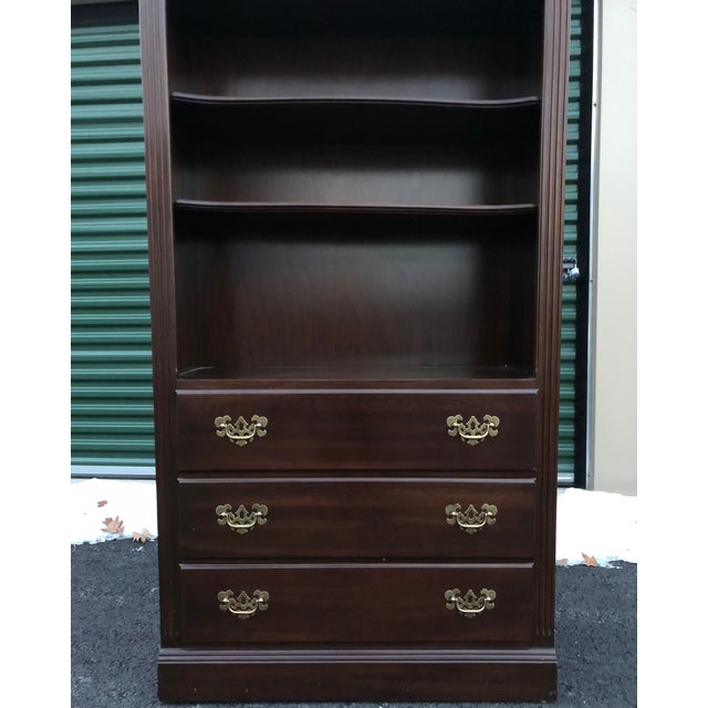 Ethan Allen Court Bookcase Chairish