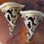 Gold 1980s Set of Two Syroco Wood Shelves, Sconces, Gold For Sale - Image 8 of 11