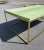 Metal Custom Hand Painted Coffee Table For Sale - Image 7 of 13