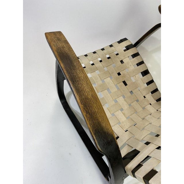 Black Lounge Chair by Jan Vanek, 1920s-1940s For Sale - Image 4 of 5