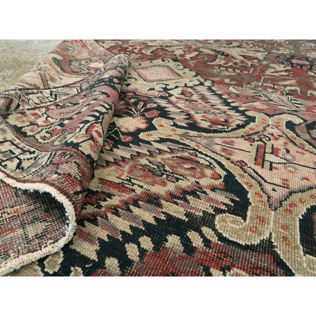 Galerie Shabab Collection Early 20th Century Caucasian Karabagh Rug For Sale - Image 9 of 9