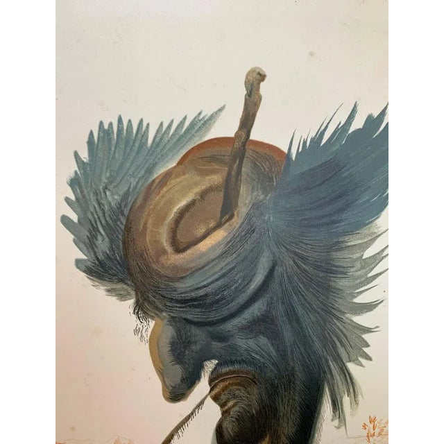 Salvador Dali, Inferno Canto 20, 1970, Signed Engraving For Sale - Image 4 of 13