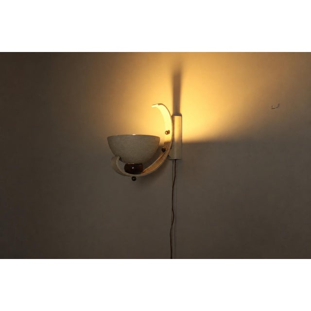Mid-Century French Sculptural Wall Uplighters, 1950, Set of 2 For Sale - Image 11 of 16