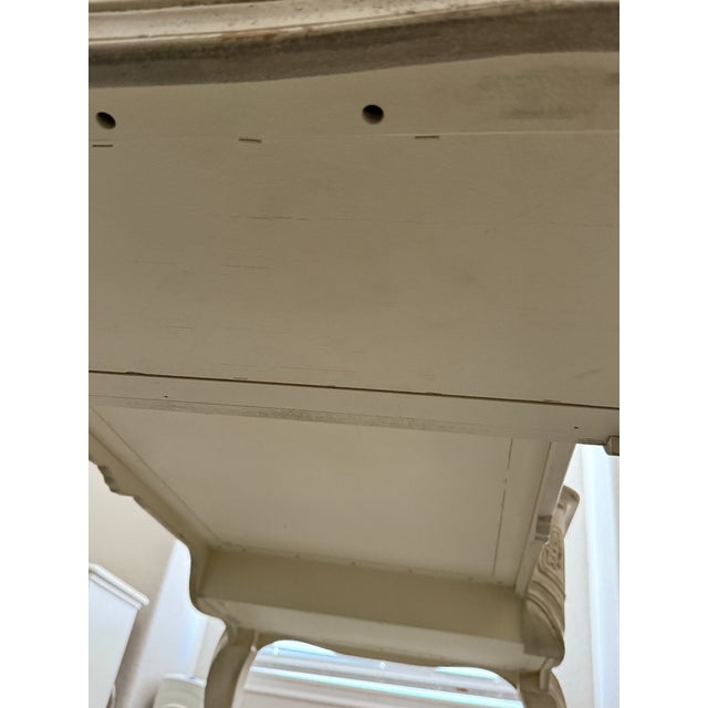 Beige Habersham Like New Writing Desk With Chair - Set of 2 For Sale - Image 8 of 10