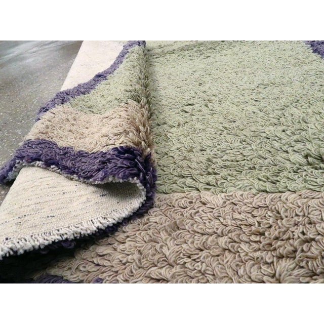 Mint Galerie Shabab Collection Mid-20th Century Turkish Konia Rug For Sale - Image 8 of 8