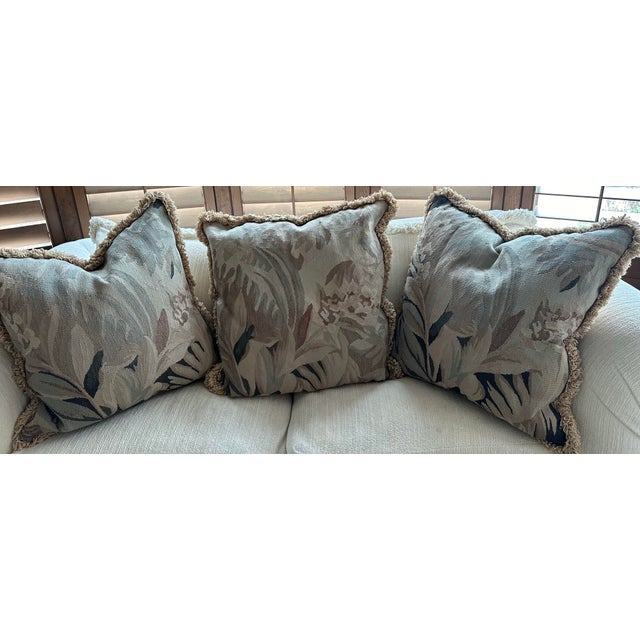 Transitional Kreiss’s Collection Tapestry Pillow For Sale - Image 3 of 4