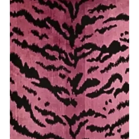 Safari 22" Velvet Throw Pillow, Scalamandre For Sale - Image 3 of 4