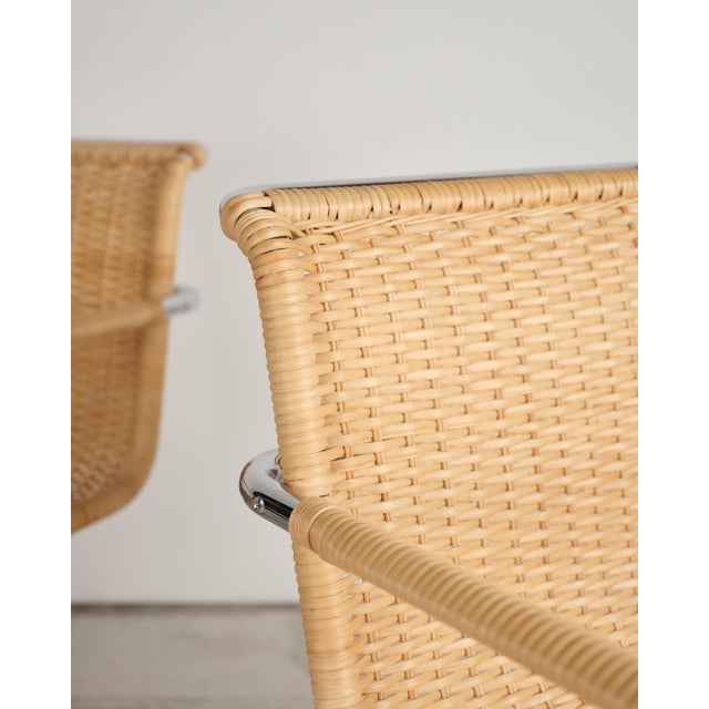 MR 20 Chairs in Turbular Steel by Mies Van Der Rohe for Thonet, Set of 4 For Sale - Image 18 of 18