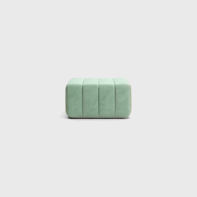 Pouf, stool, ottoman—or simply the building block for what is probably the world’s most versatile sofa system? The Curt...