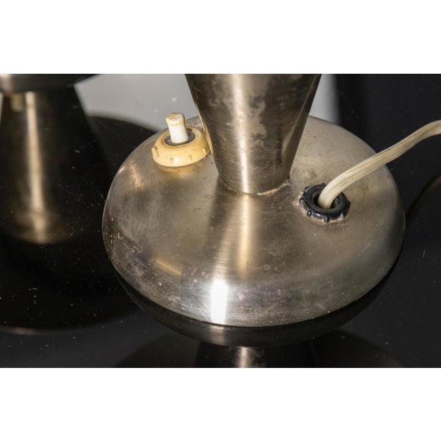 Chrome Table Lamps by Vladimír Havel for Kovona, 1960s, Set of 2 For Sale - Image 3 of 7