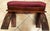 Antique Egyptian Ottoman with Brass Ornamentation and Leather, 1920s For Sale - Image 18 of 18