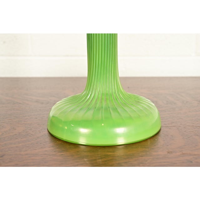 Louis Comfort Tiffany Favrile Art Glass Table Lamp or Desk Lamp, Circa 1910 For Sale - Image 11 of 16