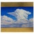 Early 21st Century "Dream A Little Dream" Contemporary Cloudscape Oil Painting with Gold Leaf by Allan Rodewald For Sale - Image 5 of 5