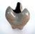 Contemporary Vintage Organic Form Glazed Studio Pottery Vase, Grazed Line Textures For Sale - Image 3 of 6