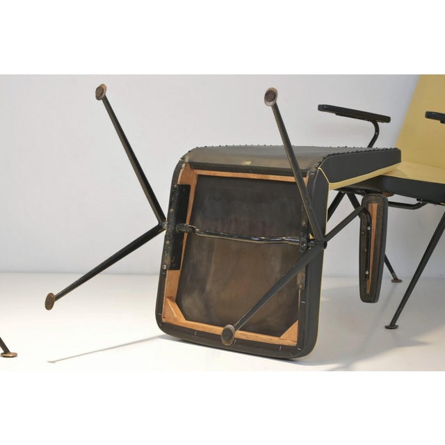 Armchairs in Steel Tube from Drabert, Germany, 1950s, Set of 4 For Sale - Image 15 of 18