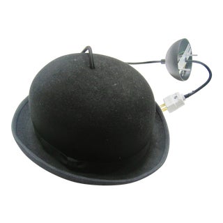 Jeeves by Jake Phipps Bowler Hat Pendant Light Hanging Light For Sale