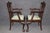 Chippendale Fine Large Set 10 Carved Dark Mahogany English Chippendale Dining Chairs For Sale - Image 3 of 11