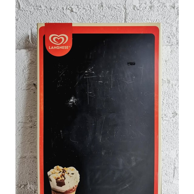 Plastic Large Vintage Langnese Ice Cream Display Stand, Germany, 1970s For Sale - Image 7 of 10