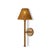 Wood Malibu Rattan Wall Sconce For Sale - Image 7 of 7