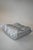 Textile Togo Lounge Chair and Pouf in Silver Skai by Michel Ducaroy for Ligne Roset, 1973, Set of 2 For Sale - Image 7 of 10