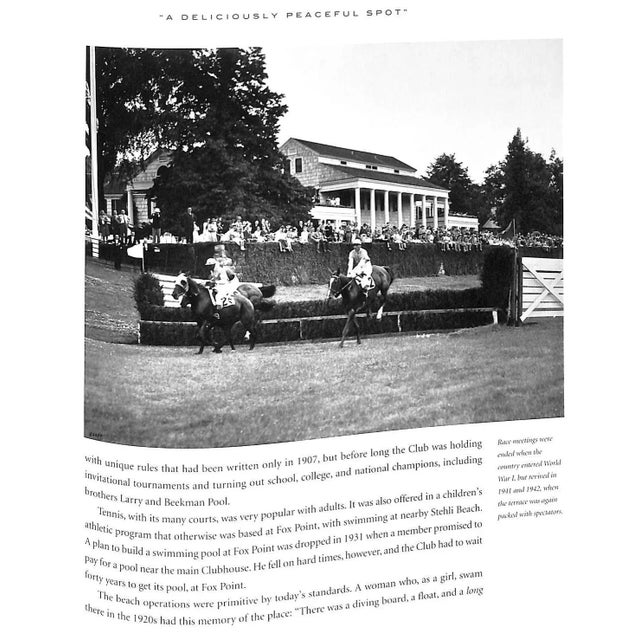 Paper "Piping Rock Club 1911-2011" Edgeworth, Anthony and Rousmaniere, John For Sale - Image 7 of 18