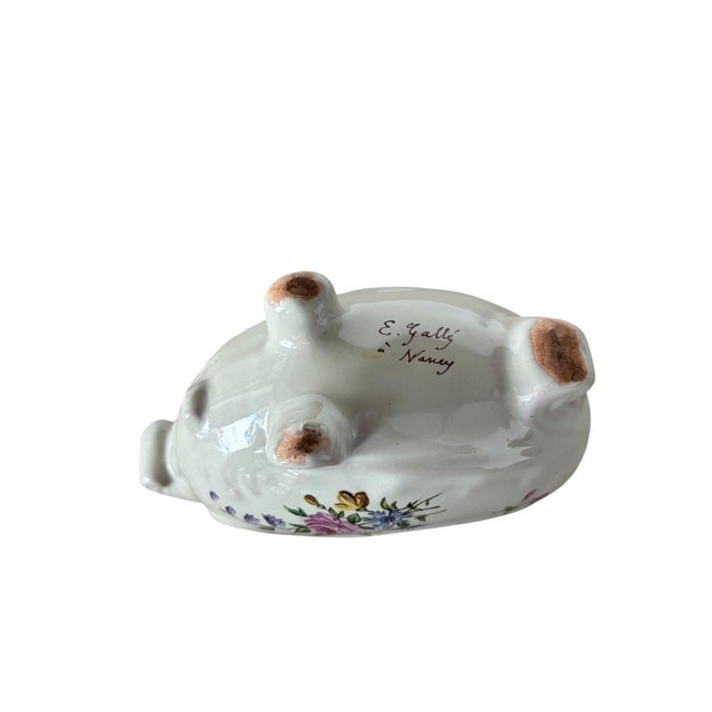 Small Earthenware Planter by Émile Gallé For Sale - Image 4 of 6