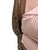Late 19th Century Bergere Tub Chair With Light Pink Ticking Stripe Upholstery For Sale - Image 13 of 17