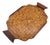 Mid-20th Century Wooden Tray with Geometric Inlay and Handles, 1950s For Sale